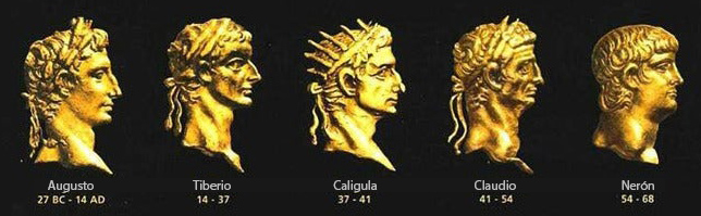 Imparati din dinastia Julio-Claudiana.